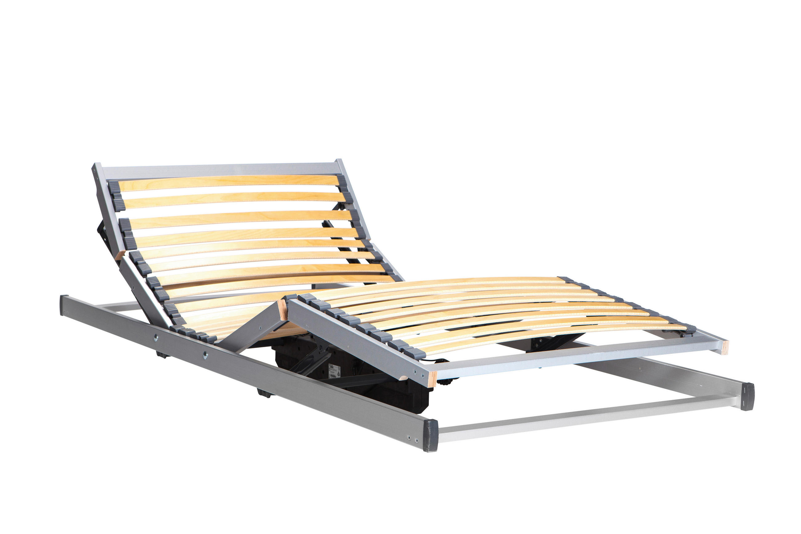 LETVENA PODLAGA 90/200 cm, - srebrne barve, Basics, les (90/200cm) - Sleeptex