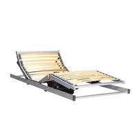 LETVENA PODLAGA 90/200 cm, - srebrne barve, Basics, les (90/200cm) - Sleeptex