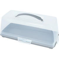 KUCHENTRANSPORTBOX - Transparent/Grau, KONVENTIONELL, Kunststoff (17/14/37,5cm) - Birkmann