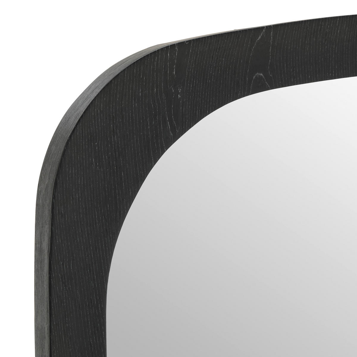 WANDSPIEGEL 100/100/5 cm    in quadratisch  - Schwarz, LIFESTYLE, Glas/Holzwerkstoff (100/100/5cm) - Xora