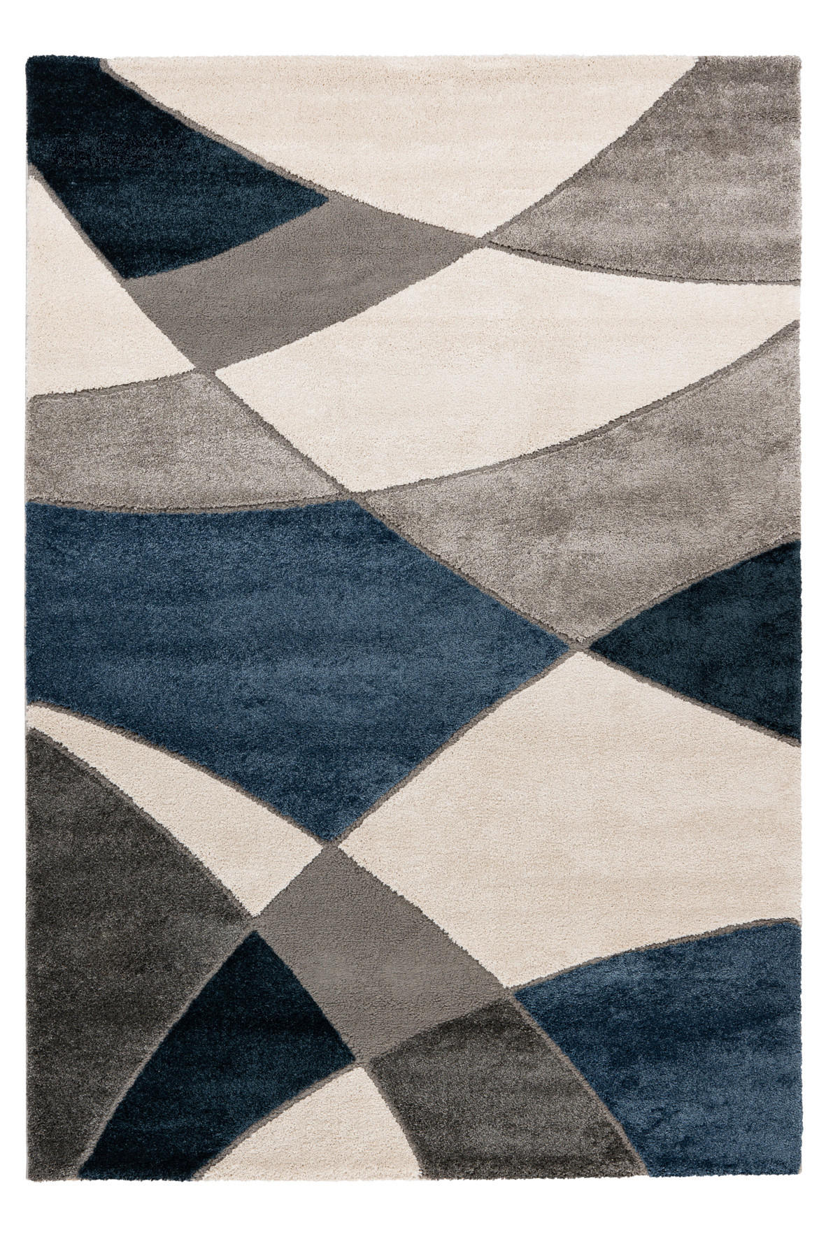 FLACHWEBETEPPICH 80/150 cm My Frisco Blau  - Blau, Basics, Textil (80/150cm) - Obsession