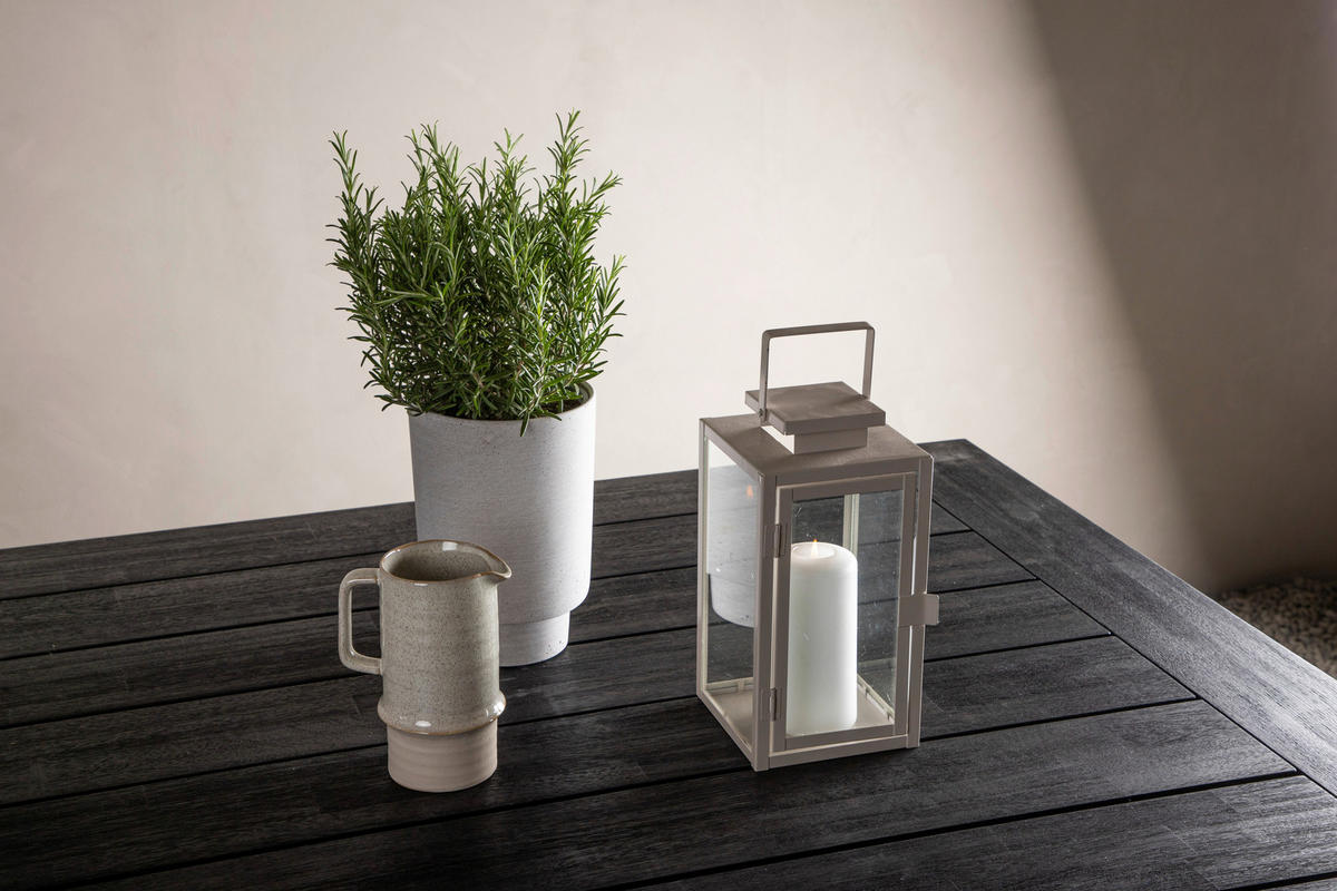 UTEBORD trä rektangulär  - svart, Klassisk, trä (200/100/75cm) - Gardenson