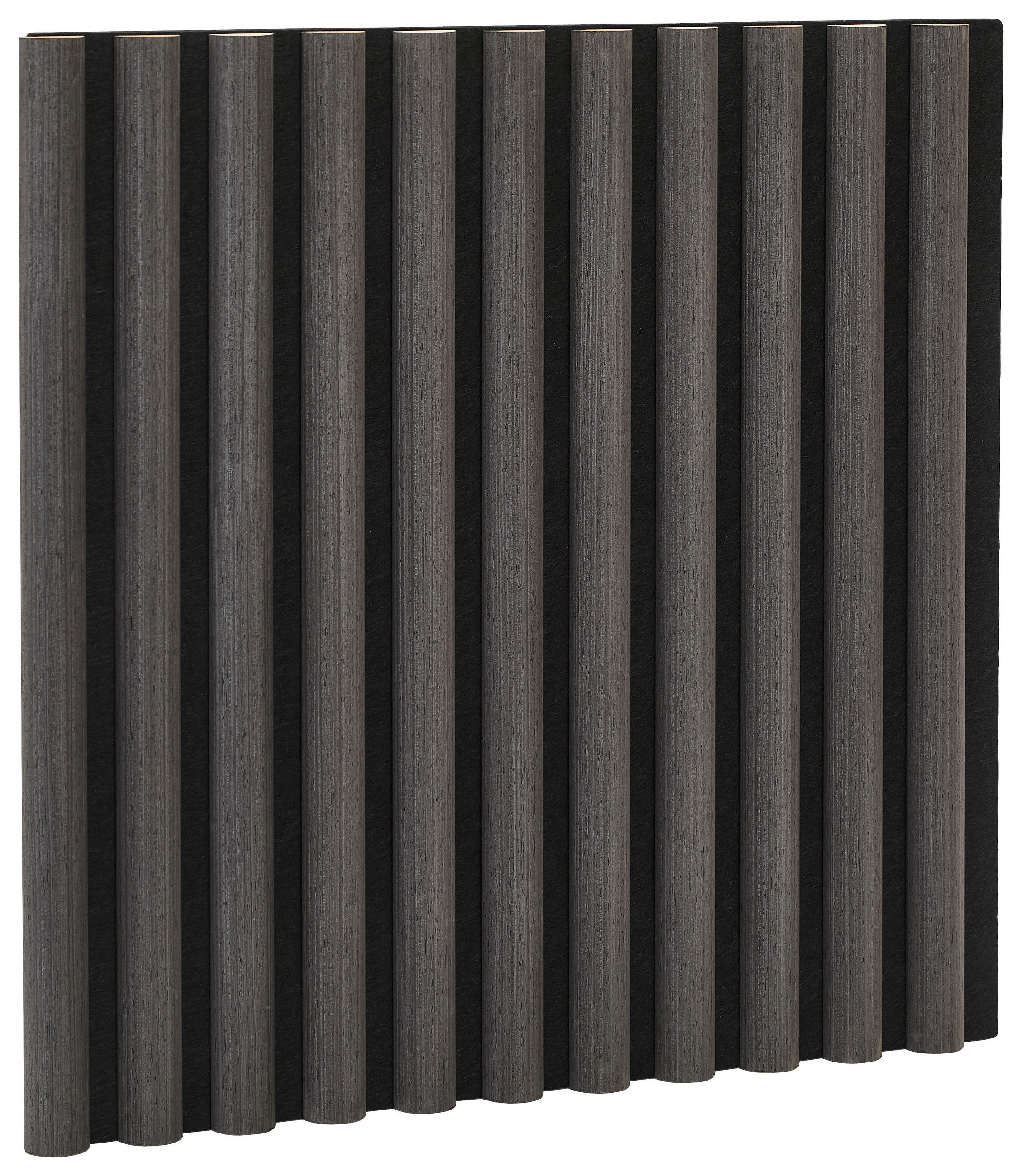 NÁSTENNÝ PANEL, čierna - čierna, Design, kompozitné drevo/plast (41/41/2,1cm) - Livetastic