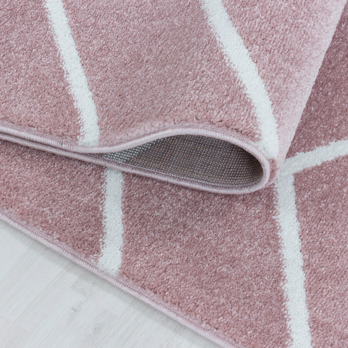 RYAMATTA 140/200 cm Rio 4602 rosa  - rosa, Basics, textil (140/200cm)