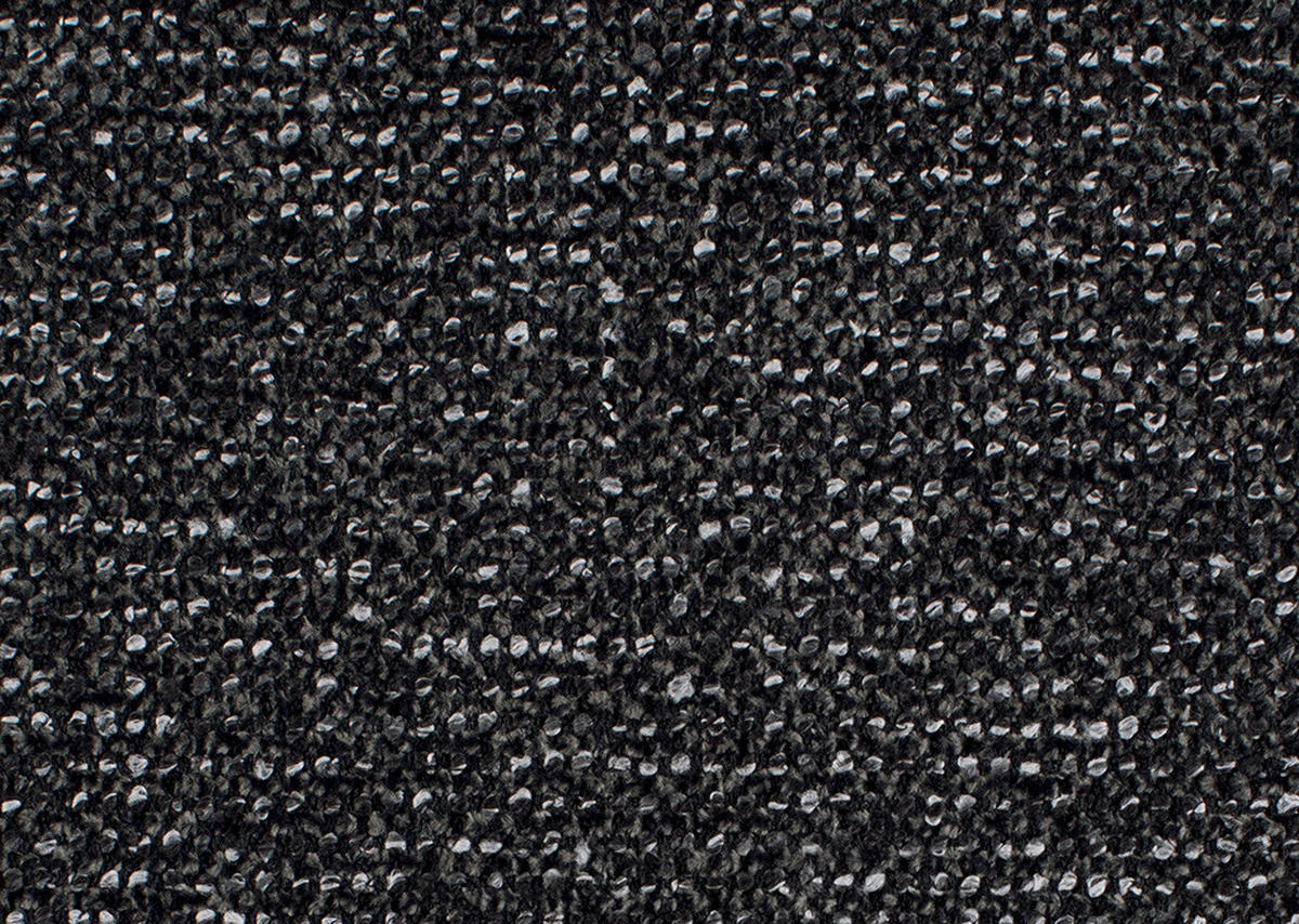 2-SITZER-SOFA in Webstoff Schwarz  - Eiche Bianco/Schwarz, Design, Holz/Textil (192-220/85-106/98-112cm) - Dieter Knoll