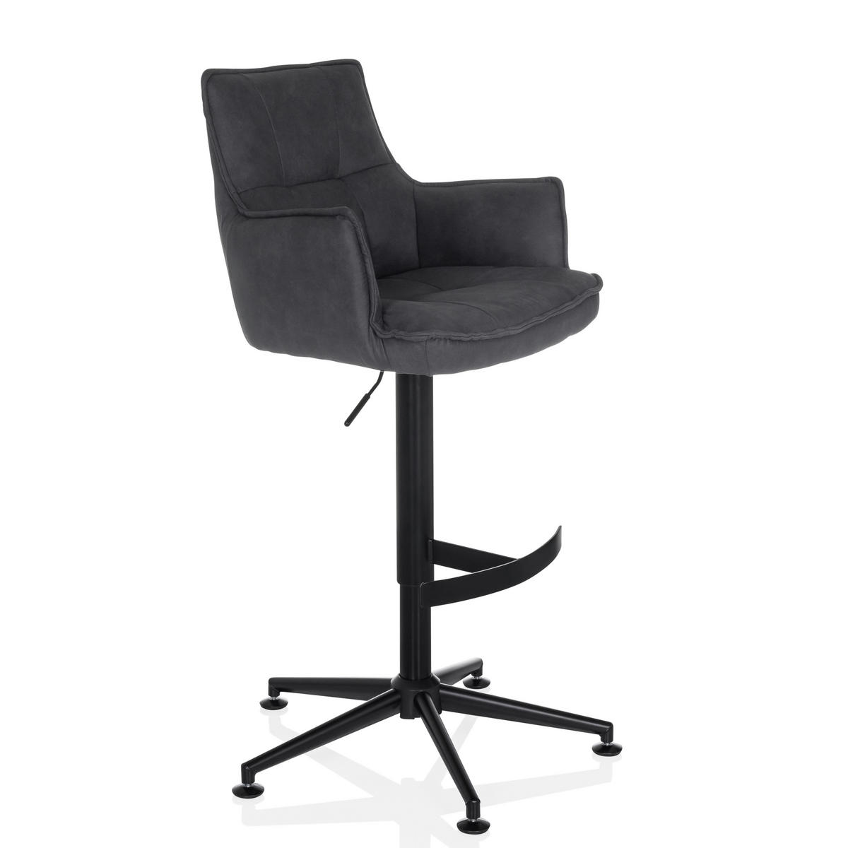 BARPALL i antracit  - svart/antracit, Modern, metall/textil (55/93/56cm) - MID.YOU