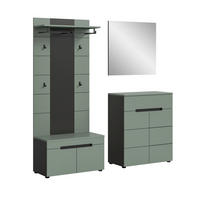 ŠATNA, 175/190/37 cm - Design, kompozitní dřevo (175/190/37cm) - Livetastic