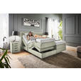 BOXSPRINGBETT 160/200 cm  in Ecru  - Ecru, KONVENTIONELL, Holz/Textil (160/200cm) - Dieter Knoll