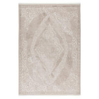 FLACHWEBETEPPICH 80/150 cm Beige rechteckig  - Beige, Basics, Textil (80/150cm) - Kayoom