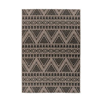 FLACHWEBETEPPICH 200/290 cm Splash 500 Grau / Braun  - Braun/Grau, Konventionell, Textil (200/290cm)