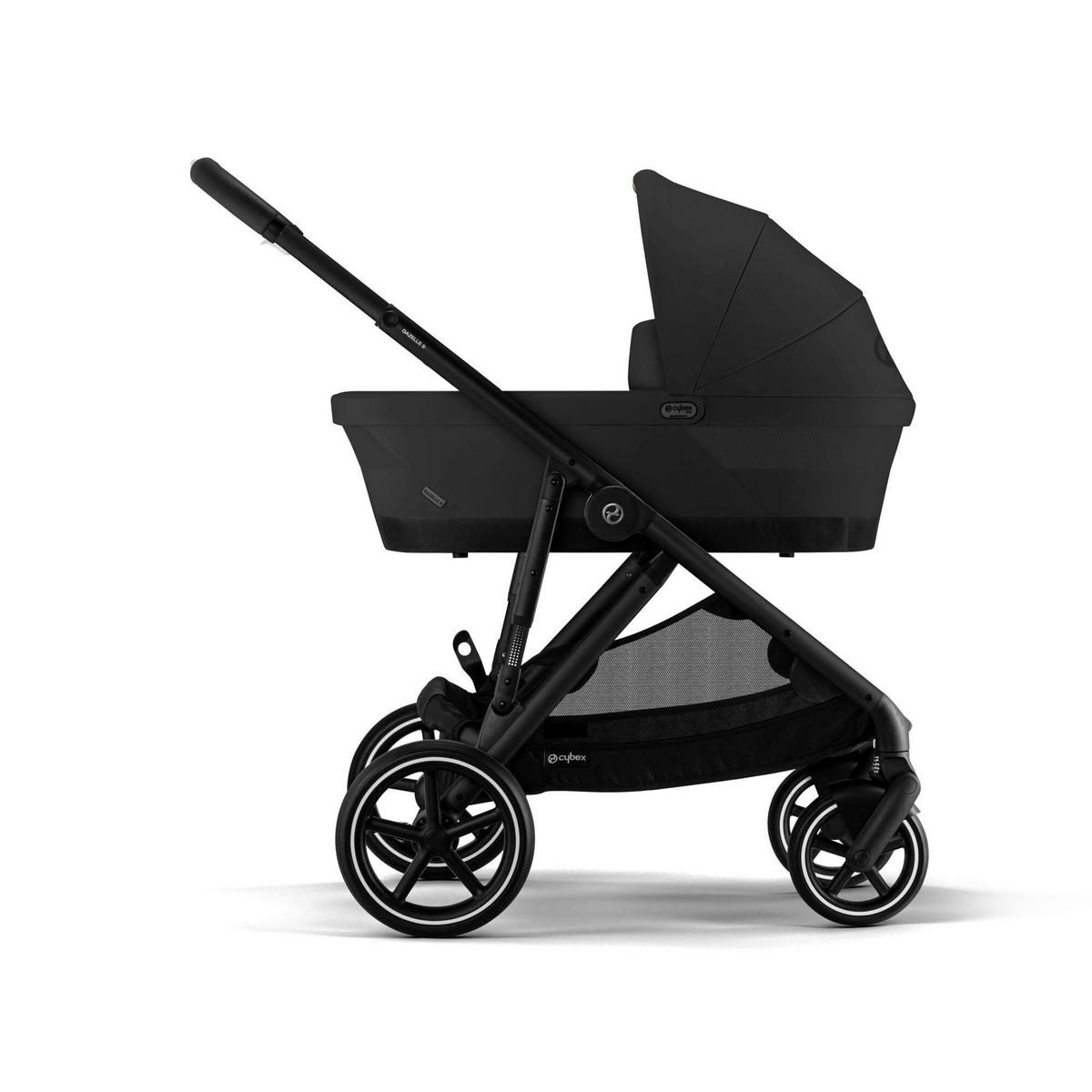 LIGGDEL GAZELLE S  - svart, Basics, textil/plast (86/44/27-56cm) - Cybex
