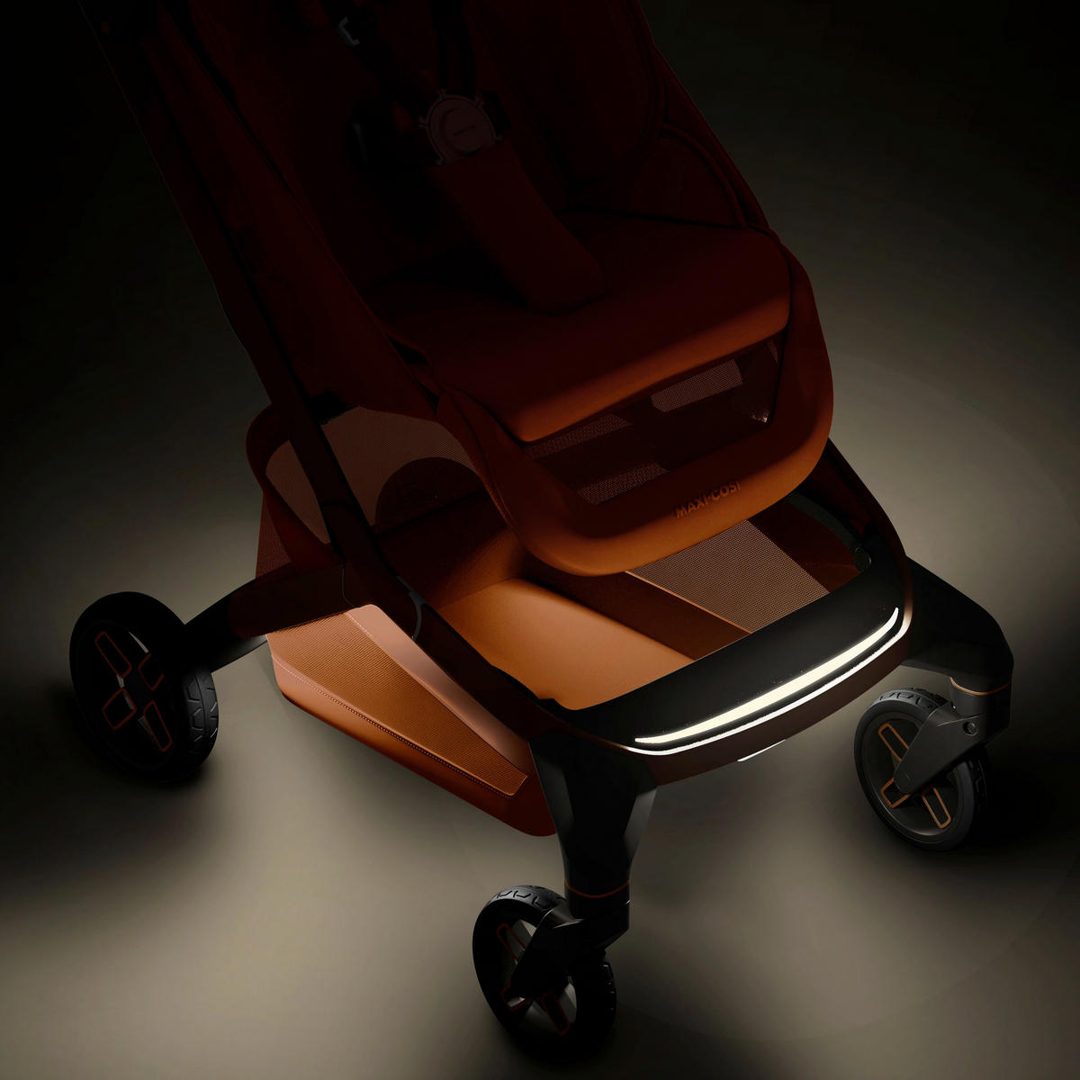 BUGGY Fame Cabin  - Dunkelorange, Basics (44,5/105/84cm) - Maxi-Cosi