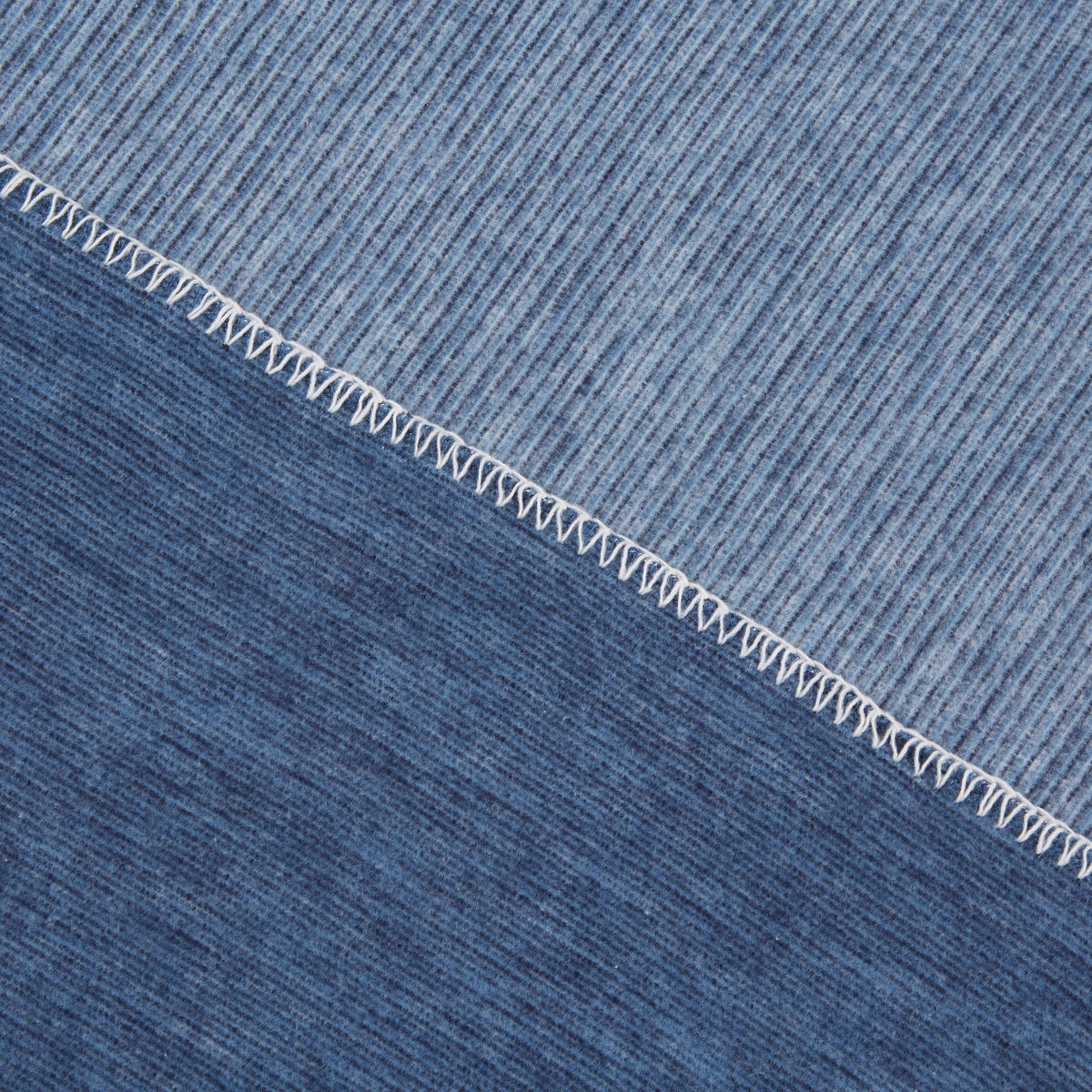 PLAID LEELA 140/200 cm  - Dunkelblau, Natur, Textil (140/200cm) - Bio:Vio