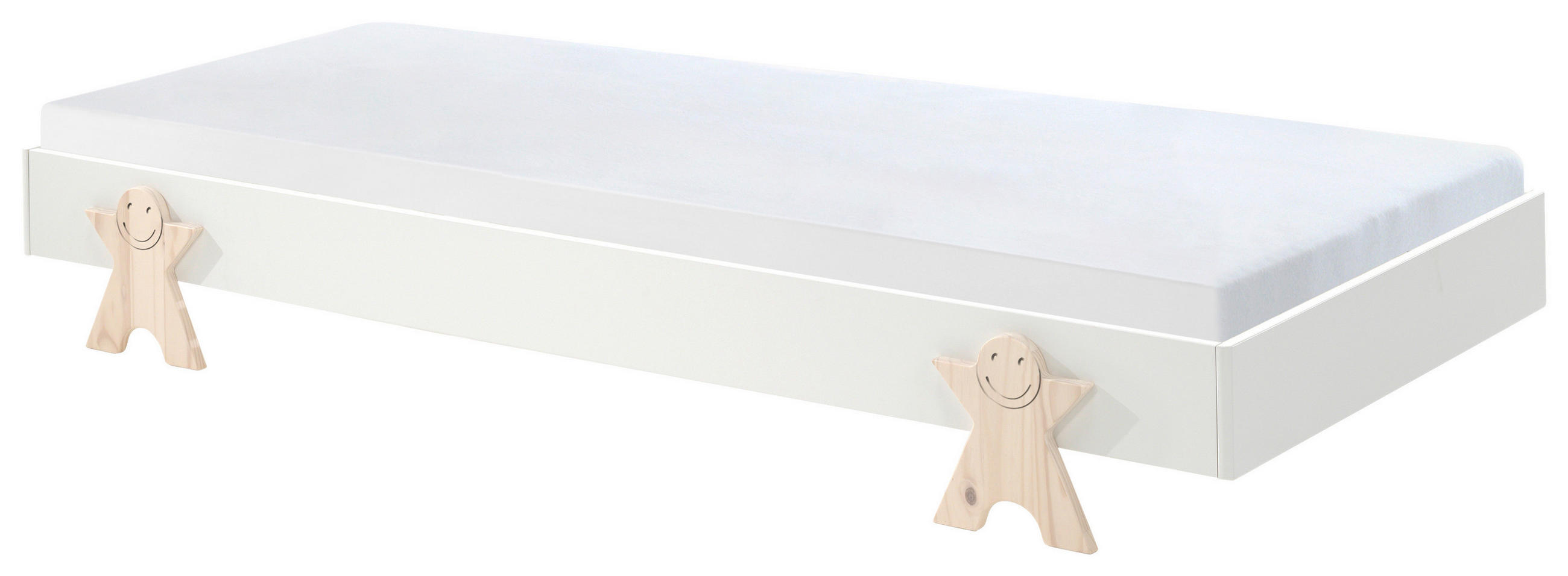 KINDER-/JUNIORBETT - Weiß, MODERN, Holz/Holzwerkstoff (90/200cm) - MID.YOU
