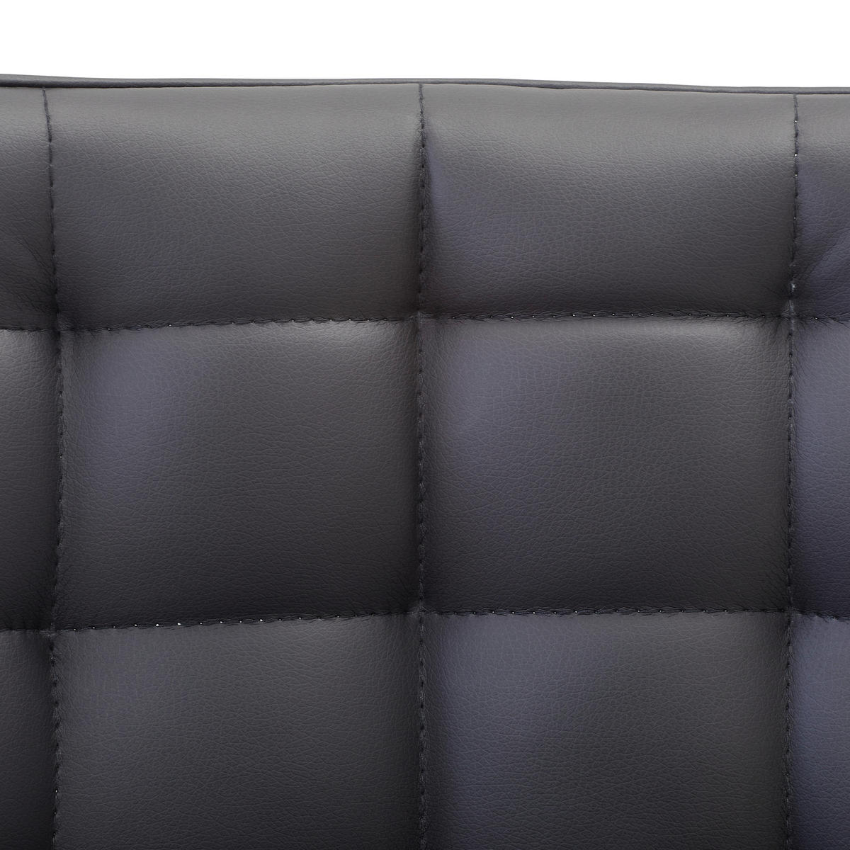 BARHOCKER in Metall, Textil Schwarz  - Schwarz, Modern, Textil/Metall (42/109,5/52cm) - Livetastic