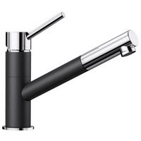 KÜCHENARMATUR 525038  - Chromfarben/Anthrazit, Basics, Stein/Metall (5,5/19,1/24,6cm) - Blanco