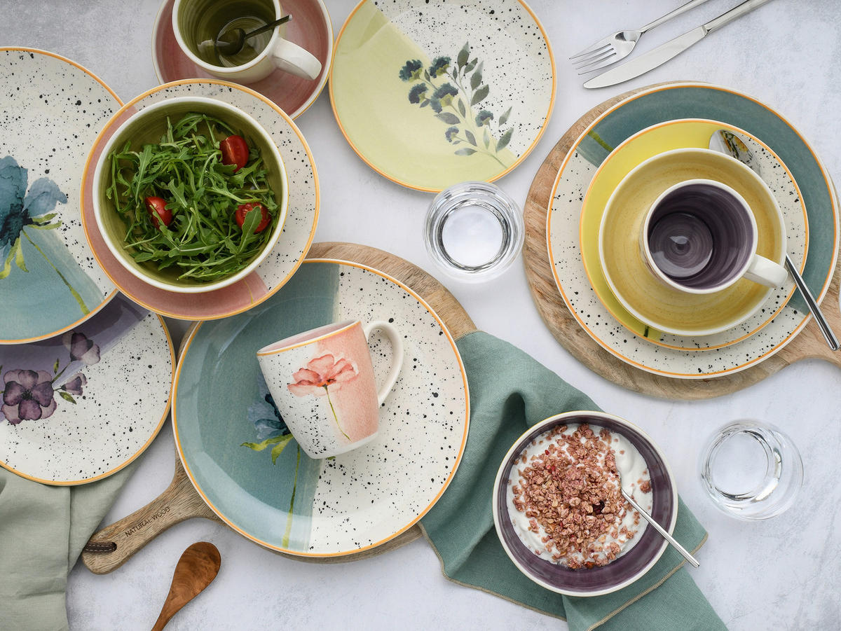 KOMBISERVICE Armonia 16-teilig  - Multicolor, Basics, Keramik - Creatable