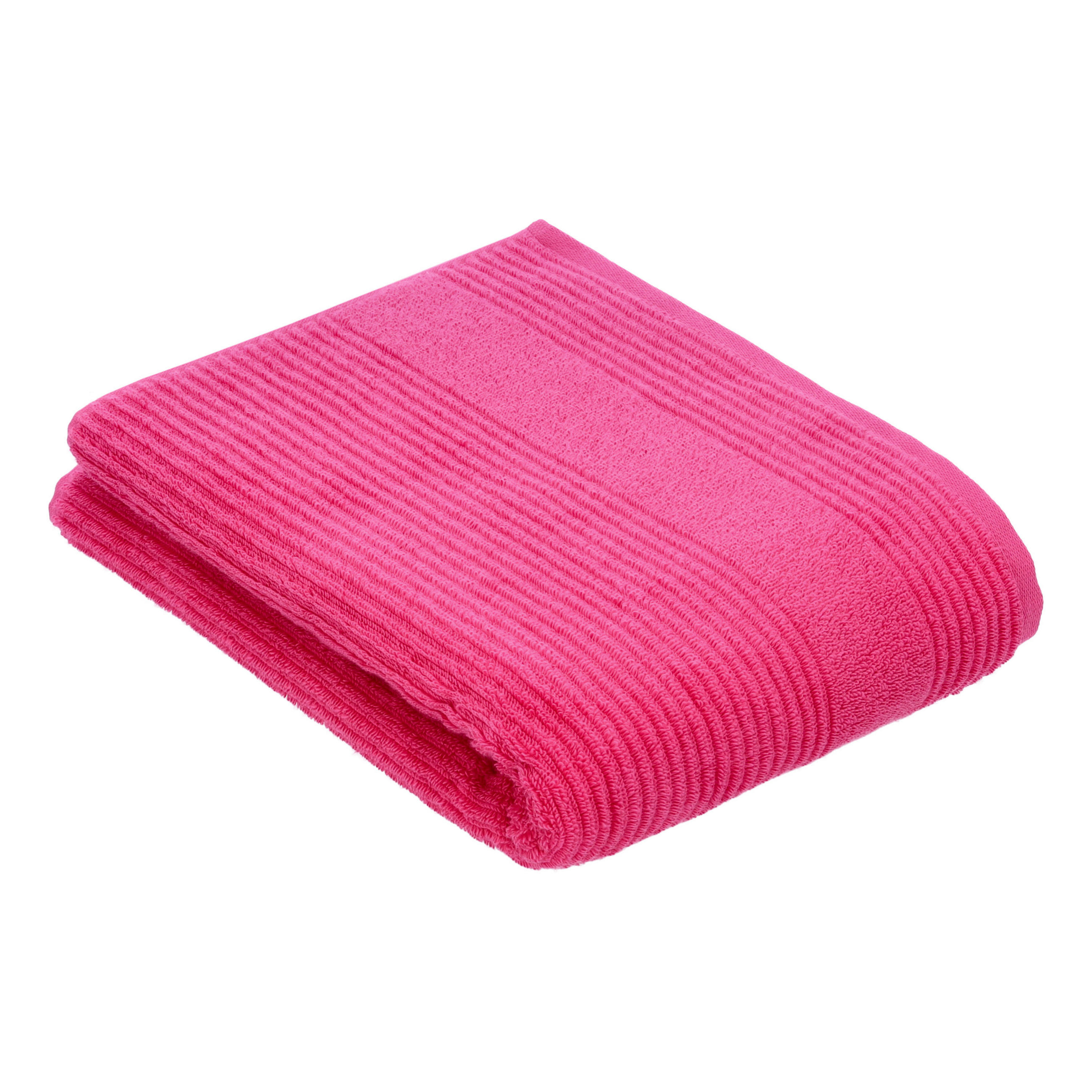DUSCHTUCH 67/140 cm Tomorrow  - Rot, Basics, Textil (67/140cm) - Vossen
