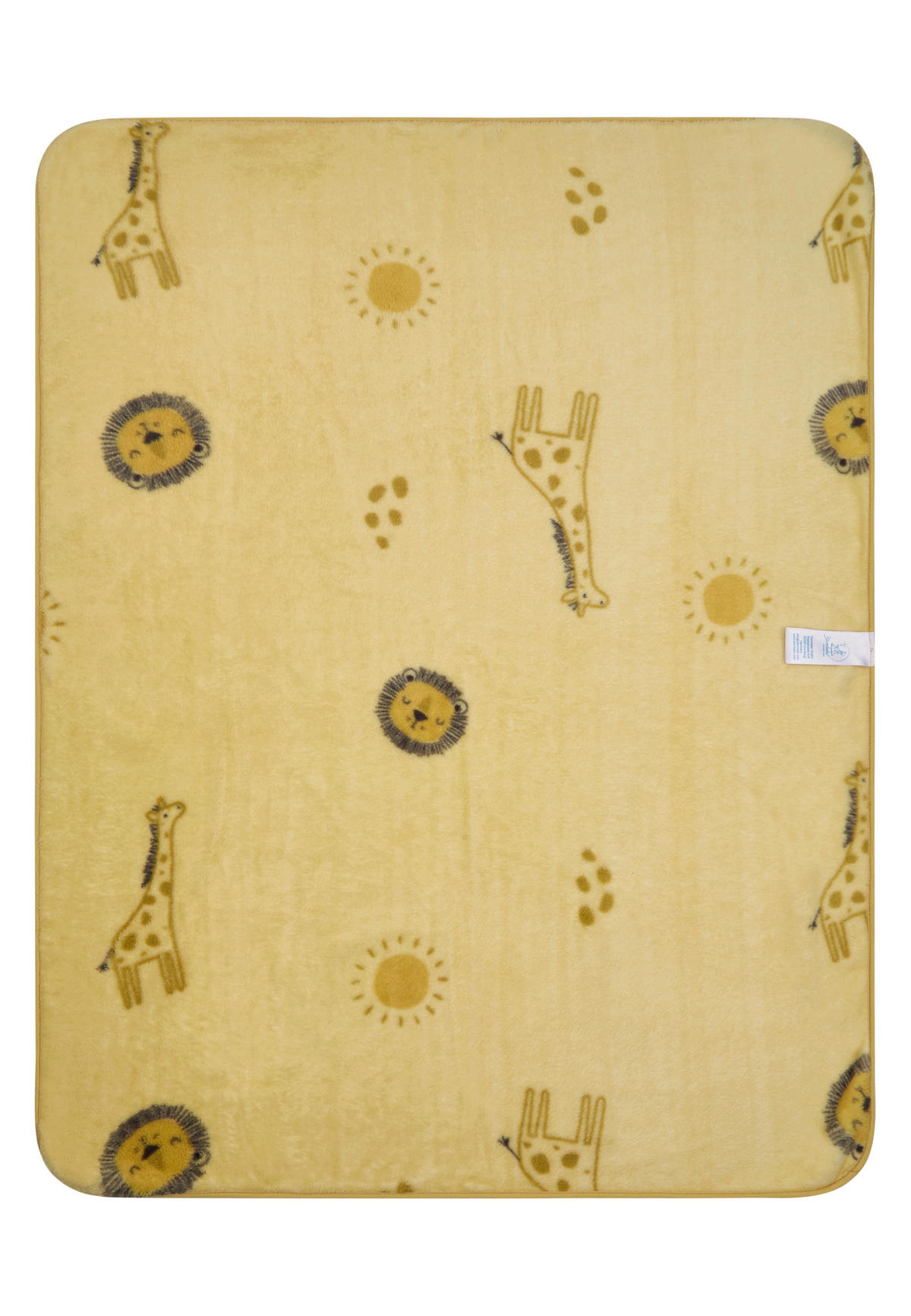 BABYDECKE 75/100 cm  - Dunkelgelb, Trend, Textil (75/100cm) - Sterntaler