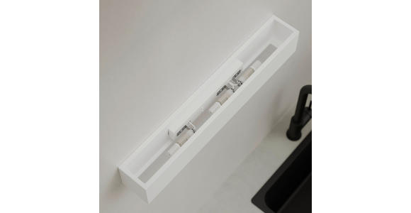 WANDLEUCHTE Alessia 50,8/7,5/7,5 cm  - Weiß, Basics, Stein (50,8/7,5/7,5cm) - Novel