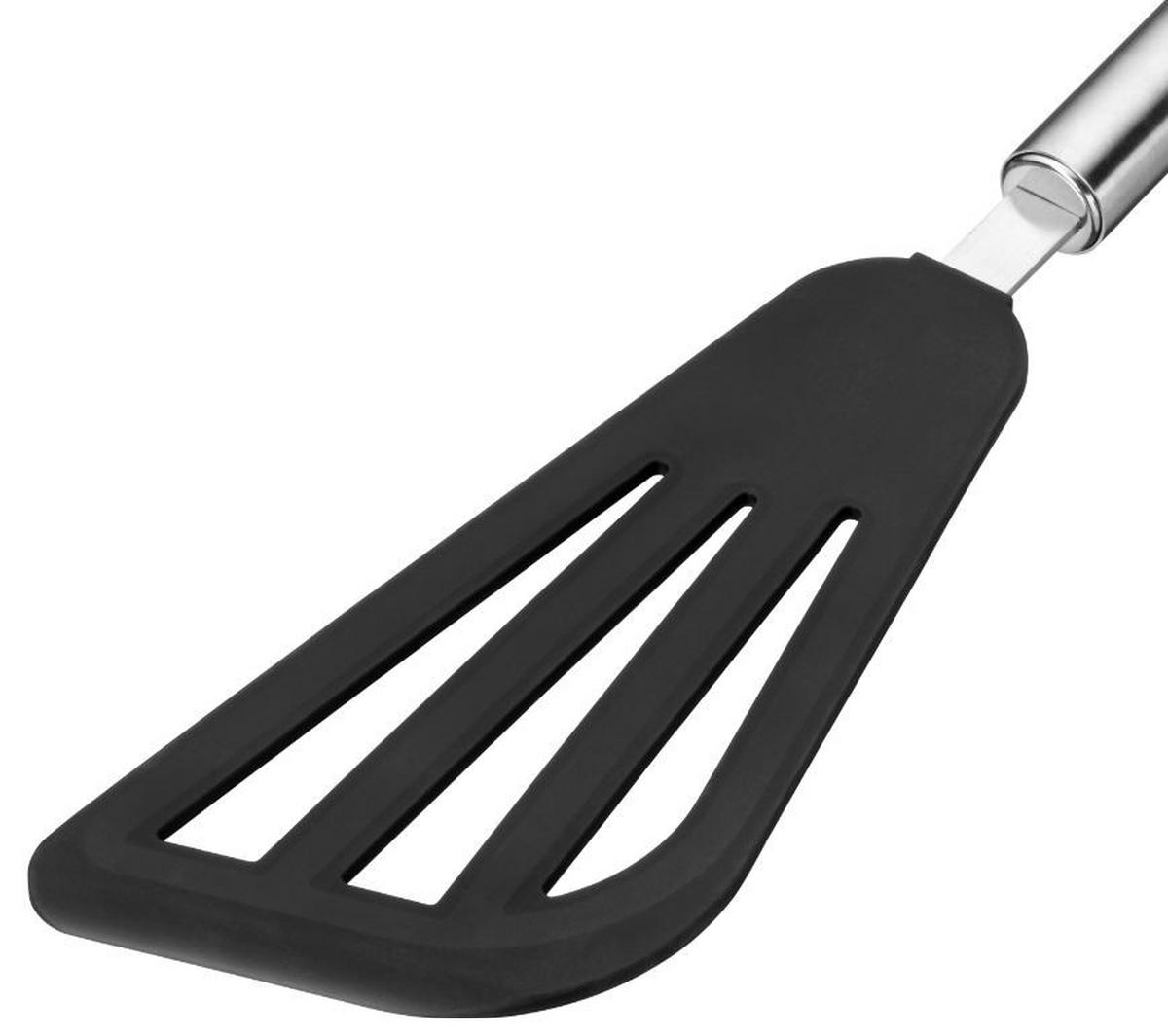KUHINJSKA LOPATICA - boja nerđajućeg čelika/crna, Konvencionalno, metal/plastika (32cm) - WMF