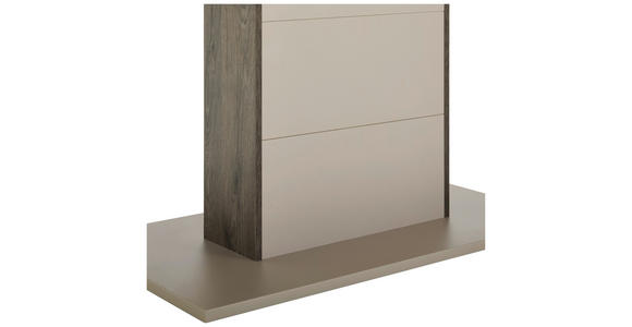 ESSTISCH - Eichefarben/Grau, MODERN, Holzwerkstoff (160/78/90cm) - Hom`in