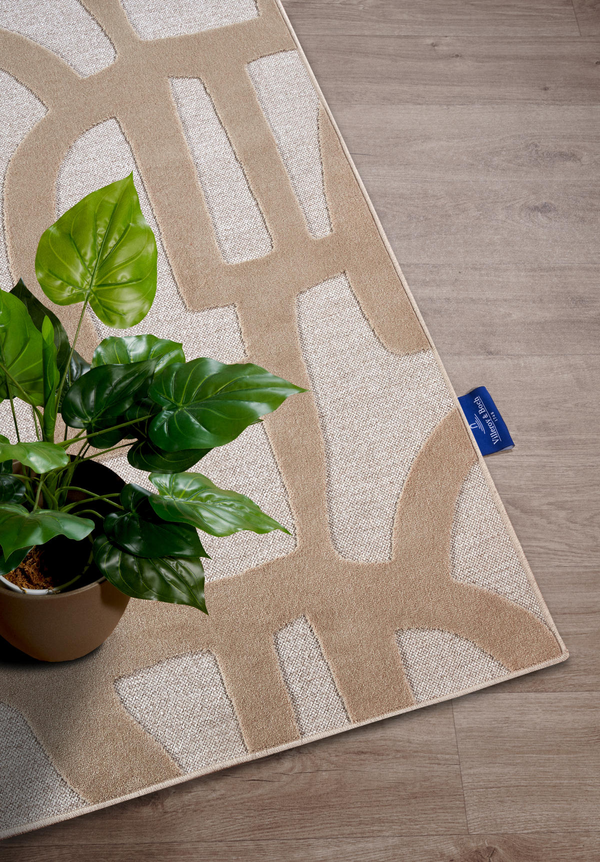 FLACHWEBETEPPICH 200/290 cm Kollektion 1879 Creme  - Creme, Design, Textil (200/290cm) - Villeroy & Boch