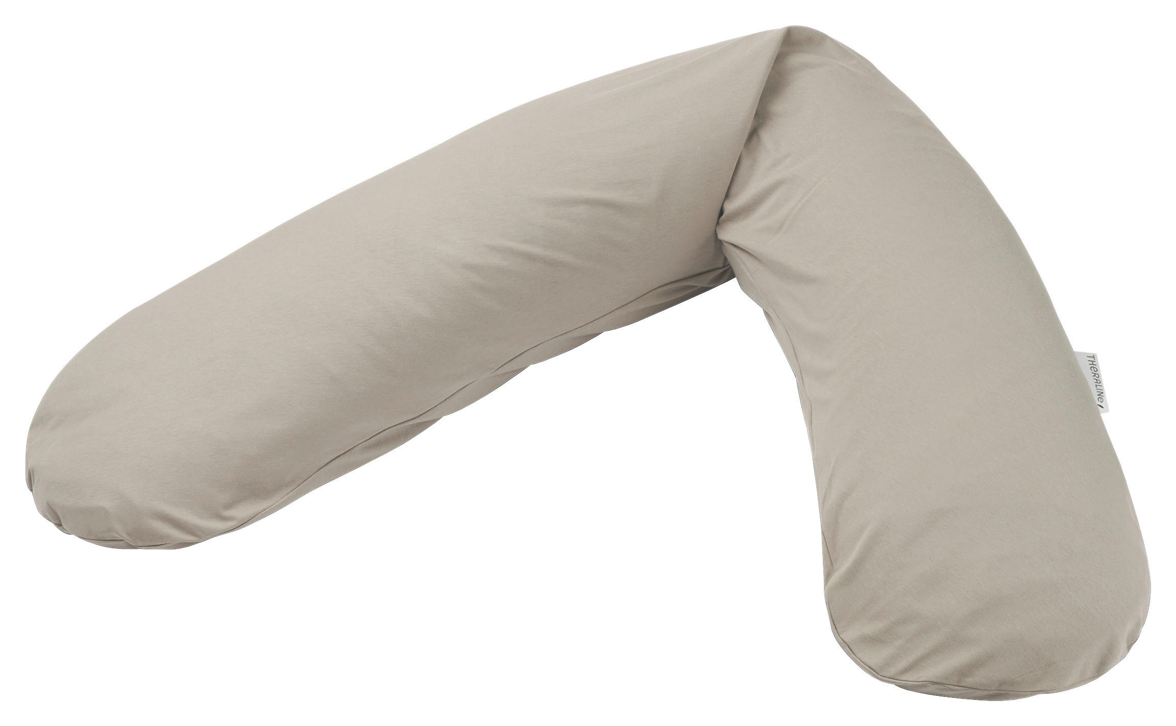 STILLKISSENBEZUG Bamboo Collection  190/40 cm  - Schlammfarben, Basics, Textil (190/40cm) - Theraline