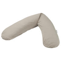 STILLKISSENBEZUG Bamboo Collection  190/40 cm  - Schlammfarben, Basics, Textil (190/40cm) - Theraline