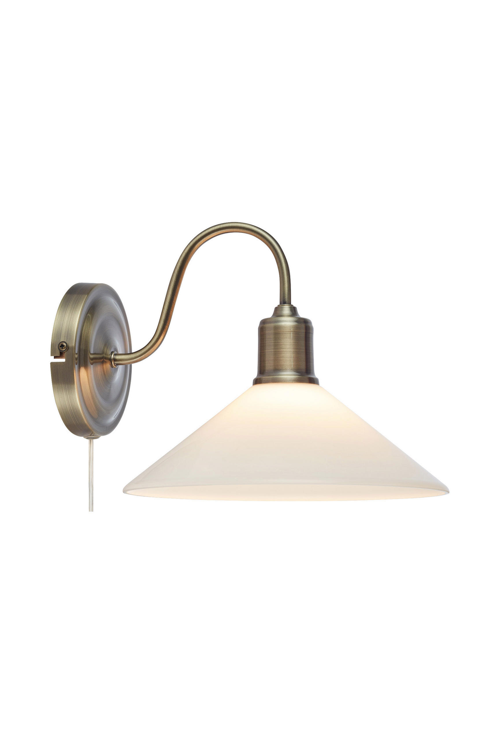 WANDLEUCHTE VELA 25/21/29,5 cm   - Weiß, Basics, Metall (25/21/29,5cm) - Markslöjd
