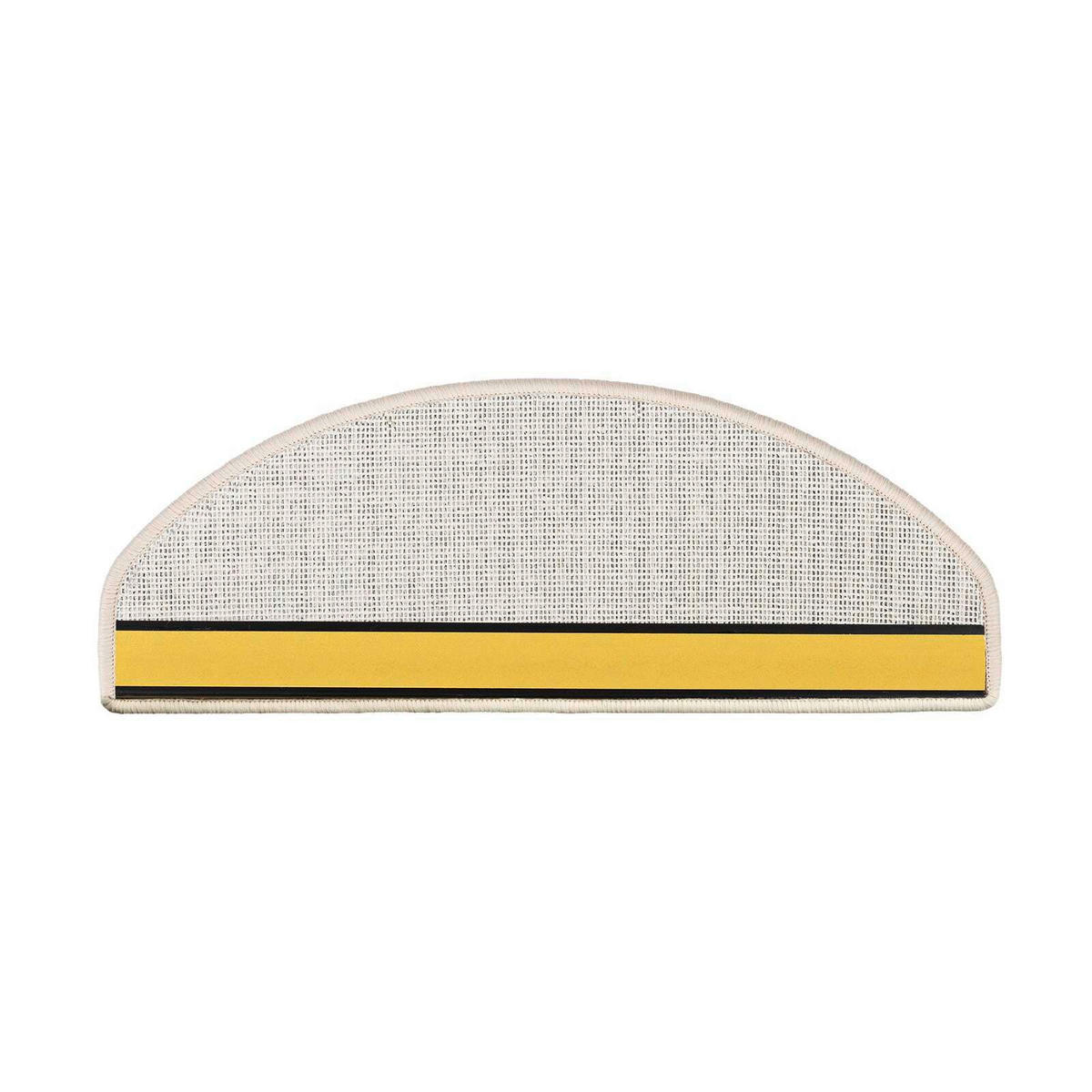 STUFENMATTE  65/23.5 cm  Creme  - Creme, Basics, Leder/Textil (65/23.5cm) - Floordirekt