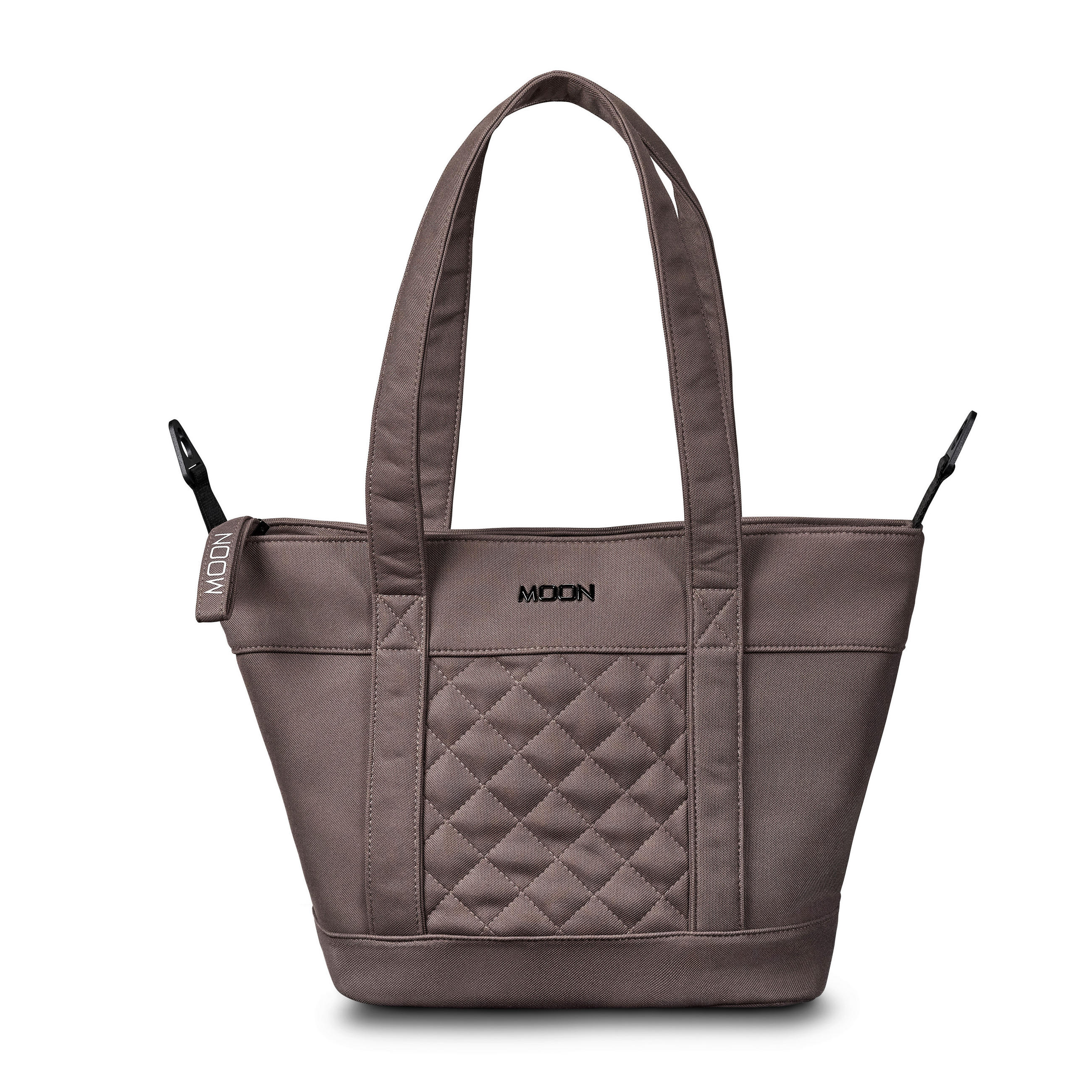 WICKELTASCHE V-Shape Bag  - Graubraun, Basics, Textil (41/16/28cm) - Moon