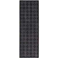 KÜCHENLÄUFER 50/150 cm Miabella Schwarz, Weiß  - Schwarz/Weiß, Design, Textil (50/150cm) - Esposa