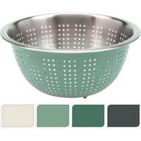 DURKSLAG 24 cm  - beige/grön, Basics, plast (24cm)