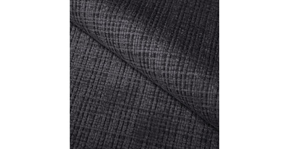 ECKSOFA Dunkelgrau Chenille  - Dunkelgrau/Schwarz, MODERN, Kunststoff/Textil (315/180cm) - Hom`in