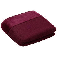 DUSCHTUCH 67/140 cm Pure  - Beere, Basics, Textil (67/140cm) - Vossen