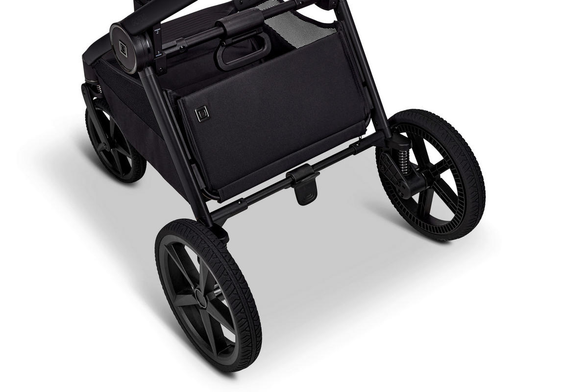 KINDERWAGENSET  GIO FOLD ETPU SET  onyx  - Schwarz, Basics, Textil/Metall (120/58/92cm) - Moon Edition
