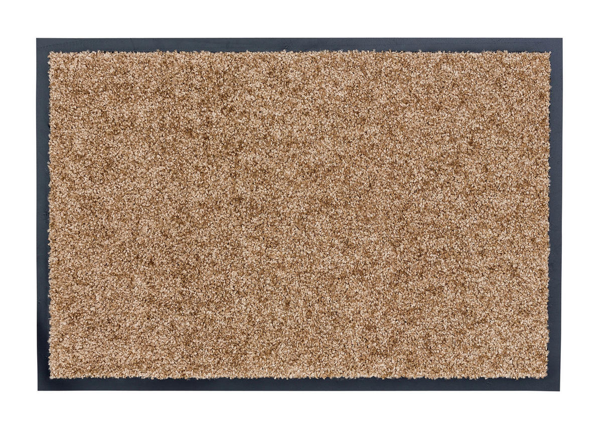 FUßMATTE  60/80 cm  Sandfarben  - Sandfarben, KONVENTIONELL, Kunststoff/Textil (60/80cm) - Esposa