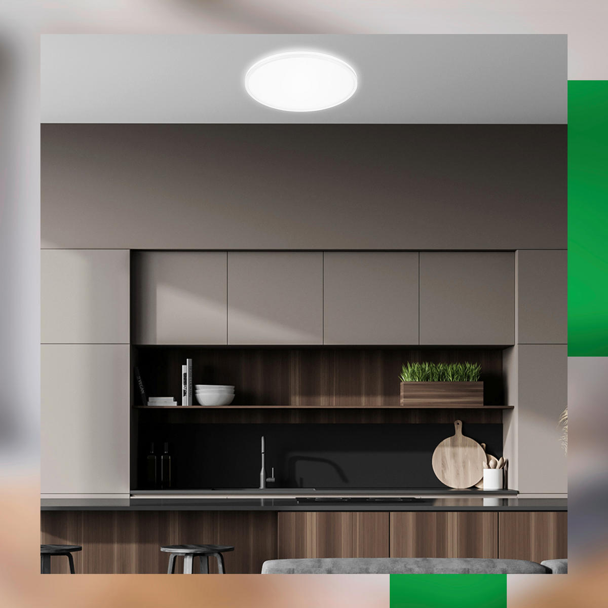 LED SVJETILJKA STROPNA  - Basics (33/6cm)