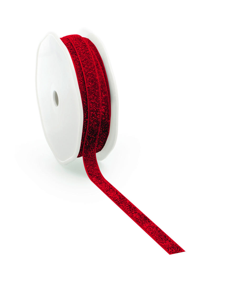 GESCHENKBAND  - Rot, Basics, Textil (0,6/250cm)