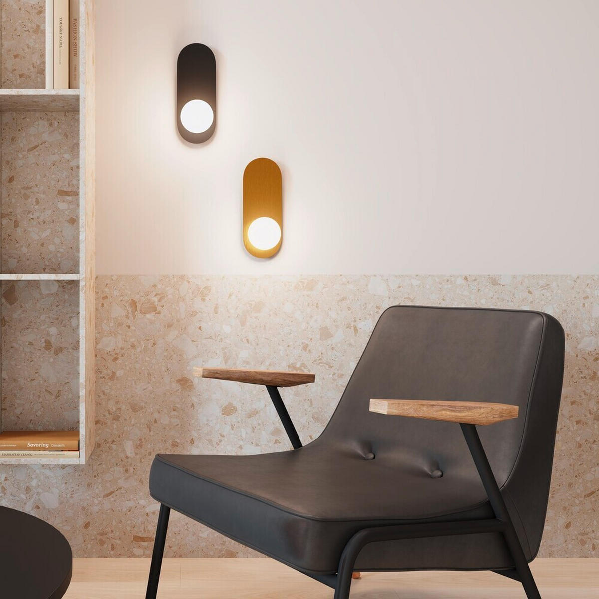 WANDLEUCHTE 13/12/31 cm   - Goldfarben, MODERN, Metall (13/12/31cm) - MAYTONI