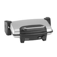 ELEKTROGRILL - Silberfarben, Design, Metall (40,50/31,00/14,50cm) - Trisa Electronics