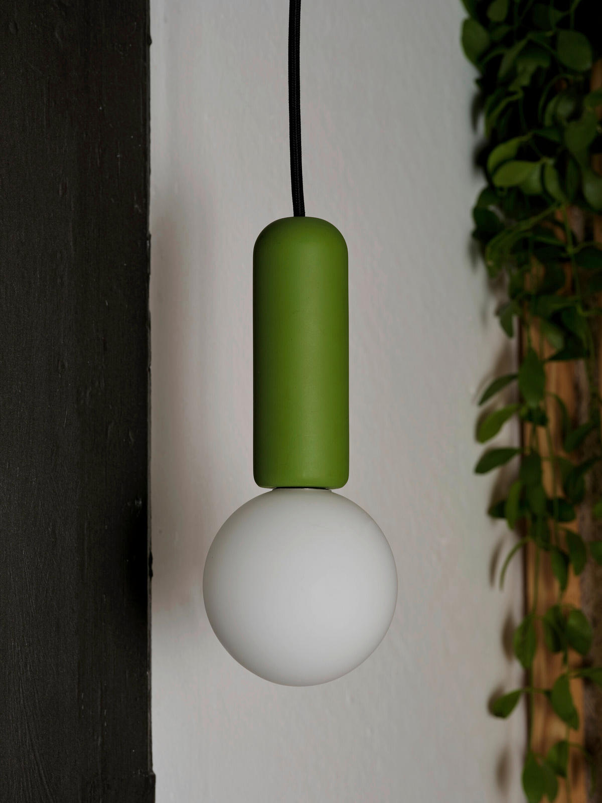 HÄNGELEUCHTE 10/120 cm  - Hellgrün, Basics, Stein (10/120cm) - Osram