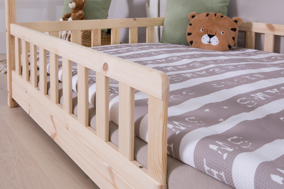 HAUSBETT 120/200 cm Naturfarben  - Naturfarben, Modern, Holz (120/200cm) - MID.YOU