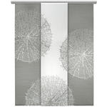 FLÄCHENVORHANG in Grau transparent  - Grau, Design, Textil (60/245cm) - Novel