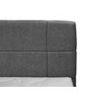 BOXSPRINGBETT 180/200 cm  in Anthrazit  - Anthrazit, KONVENTIONELL, Textil (180/200cm) - Carryhome