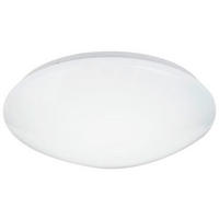 LED-DECKENLEUCHTE - Opal/Weiß, Basics, Kunststoff/Metall (39/11cm) - Globo