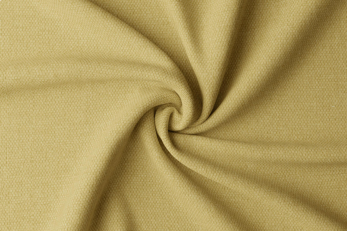 WÄRMESCHUTZVORHANG MILTON Verdunkelung 140/245 cm   - Dunkelgelb, Basics, Textil (140/245cm)