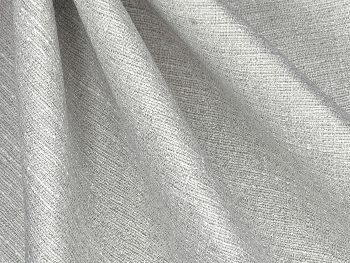 ECKSOFA  ANDRETTA Silberfarben Flachgewebe  - Edelstahlfarben/Silberfarben, Design, Textil/Metall (332/329cm) - Livetastic