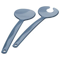 PRIBOR ZA SOLATO - modra, Basics, umetna masa (30,5/8/1cm) - Rotho